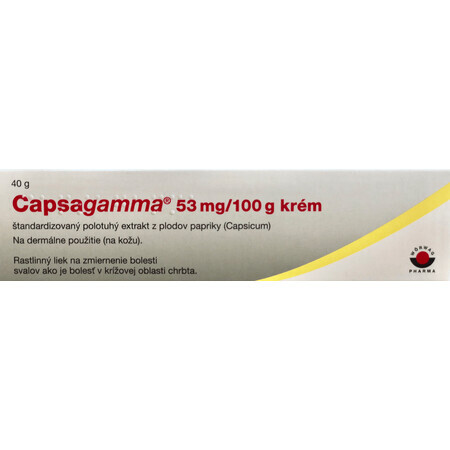 Capsagamma 53 mg/100 g Creme 40 g