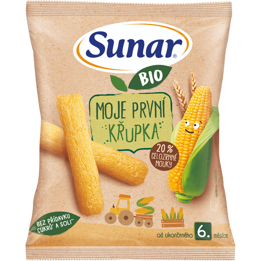 Sunar BIO my first baby crunch 6m+ 25 g