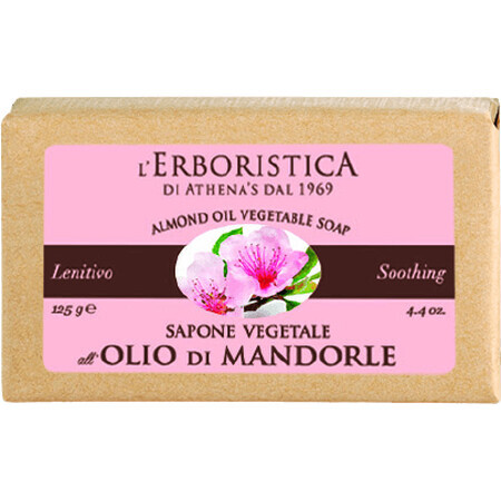 Erboristica solid soap with almond oil and glycerine 125 g