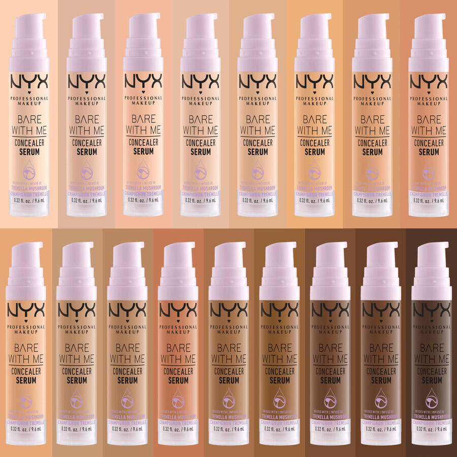 NYX Professional Makeup Bare With Me Serum & Calm Concealer 8.5 Caramel Concealer, 9,6 ml