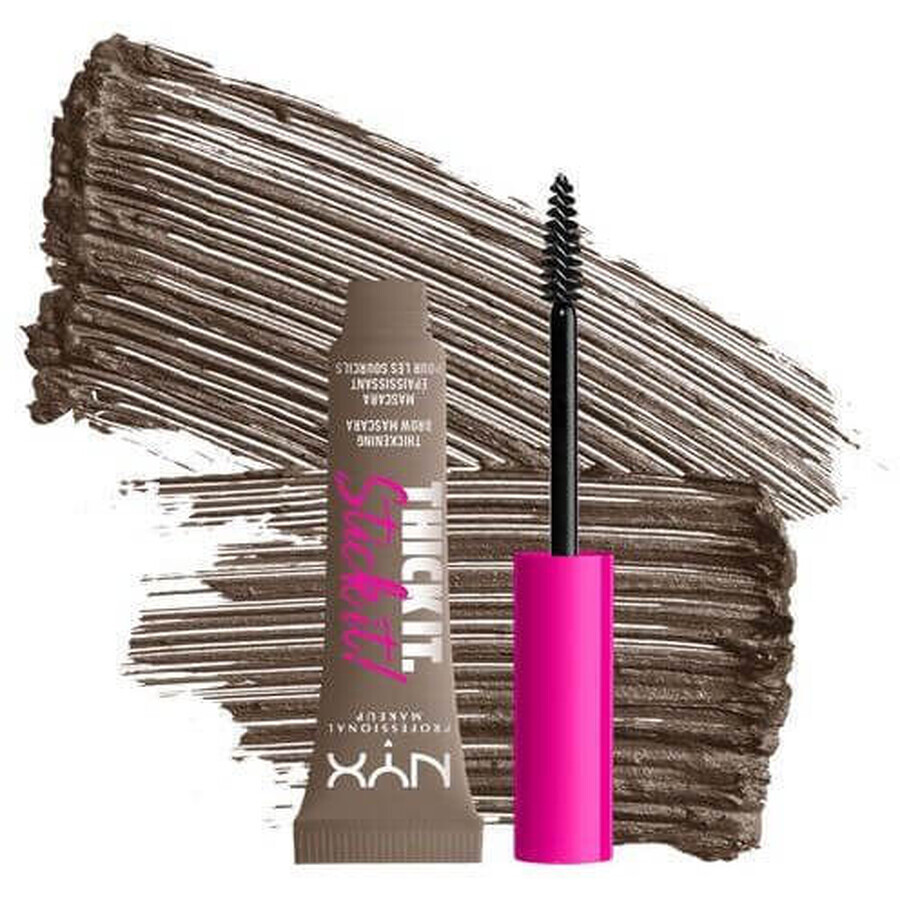 NYX Professionelle Makeup Thick It Stick It Brow Mascara - 01 Taupe 7ml