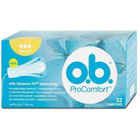 O.b. ProComfort Normal Damenbinden 32 Stück