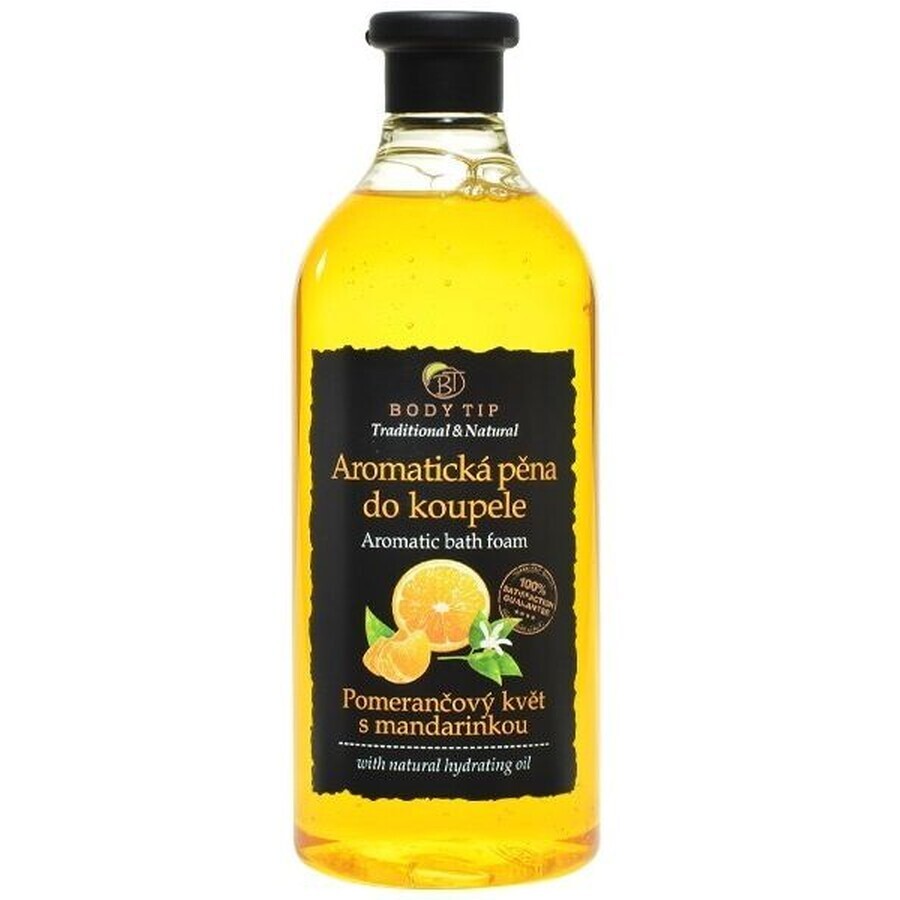 Body Tip Orangenblüte mit Mandarine Orangenblüte aromatisierter Badeschaum 750 ml