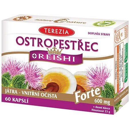 Terezia Distel + Reishi forte 600 mg 60 Kapseln