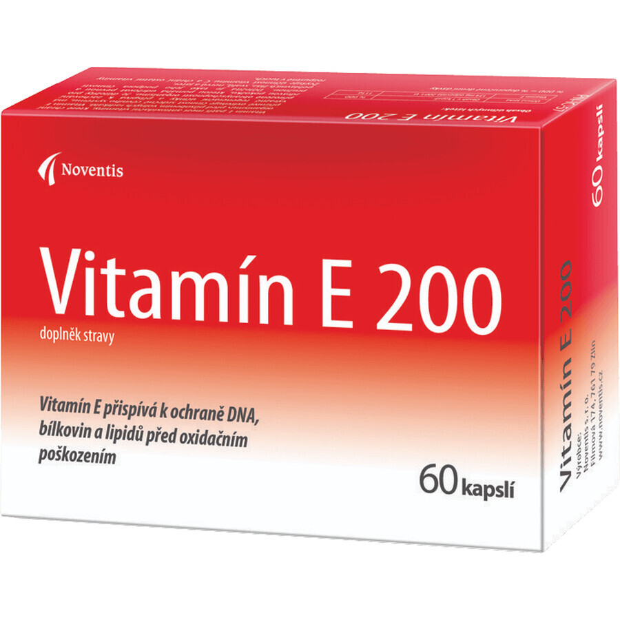 Noventis Vitamin E 200 60 capsules