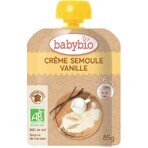 Babybio Doypack griesmeel met vanille 4 x 85 g