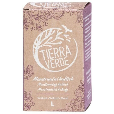 Menstruationstasse Tierra Verde L