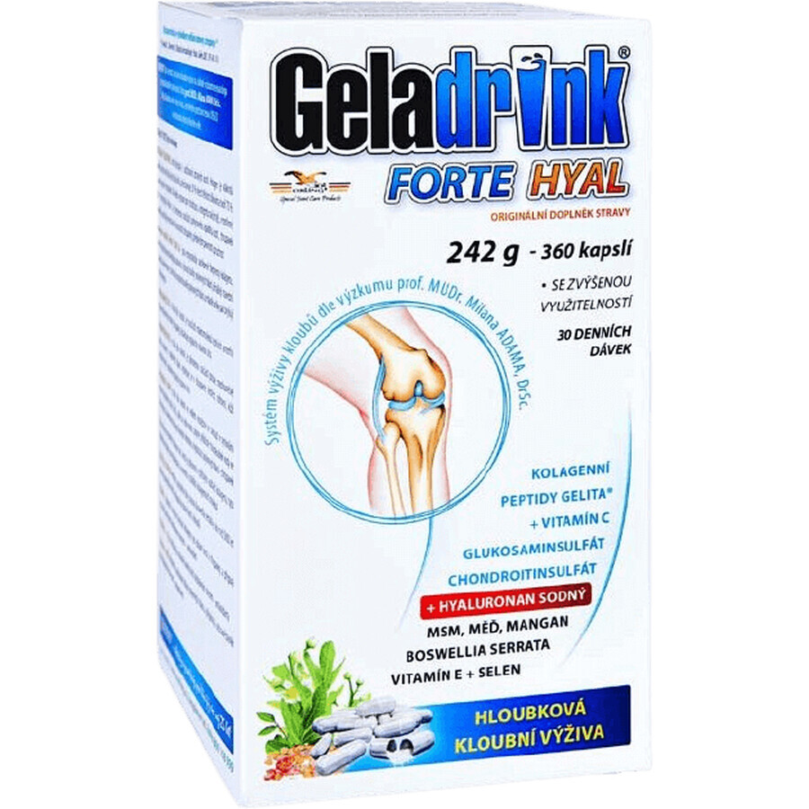 Geladrink FORTE HYAL, 360 Kapseln