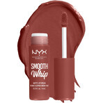 NYX Professional Makeup Smooth Whip Smooth Whip Matte Lip Cream 03 Late Foam Matte Liquid Lipstick, 4 ml