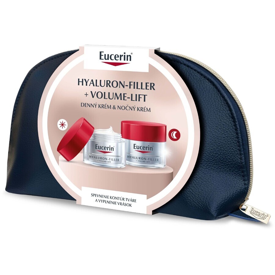 Eucerin Weihnachtstüte Hyaluron-Filler + Volumen-Lift - Tagescreme + Nachtcreme