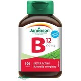 Jamieson Vitamine B12 Cyanocobalamine 250 µg 100 tbl. 100 tabletten