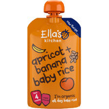 Ella's Kitchen Bio-Baby-Reis mit Bananen und Aprikosen 120 g