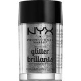 NYX Professional Makeup Gesicht & Körper Glitter Glitter - Silber 2,5 g