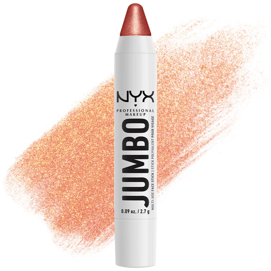 NYX Professional Makeup Jumbo Highlighter Stick 03 Lemon Merringue Liquid Highlighter, 2.7 g