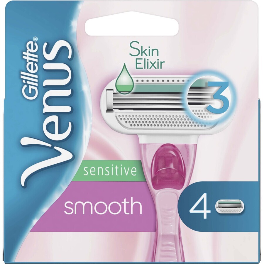 Gillette Venus Venus Sensitive Smooth Ersatzköpfe 4 Stück