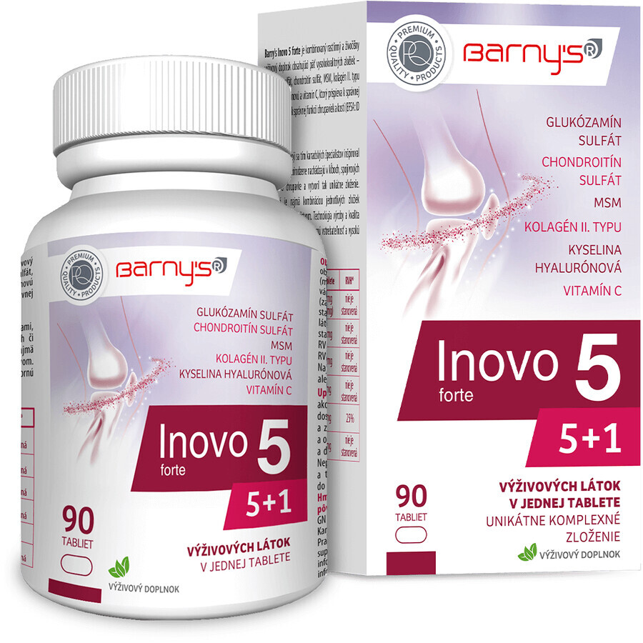 Inovo 5 forte, 90 Tabletten, Barny's 