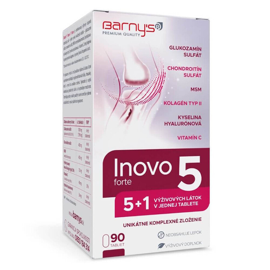 Inovo 5 forte, 90 Tabletten, Barny's 