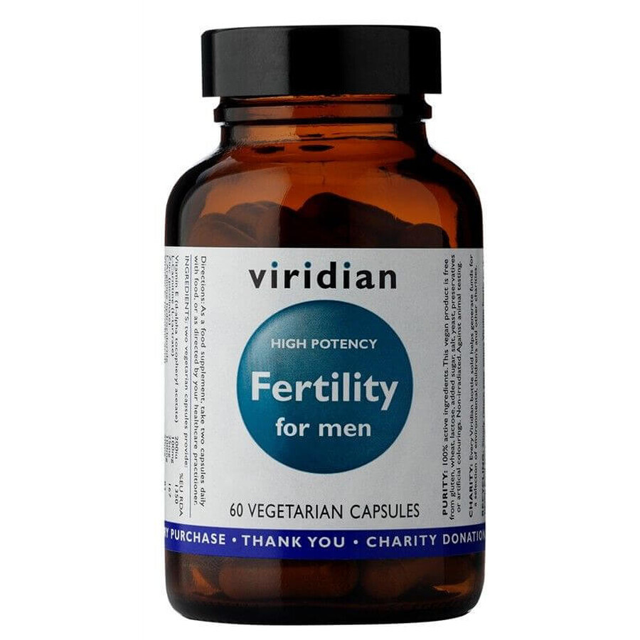 Viridian Fertility for Men 60 capsules