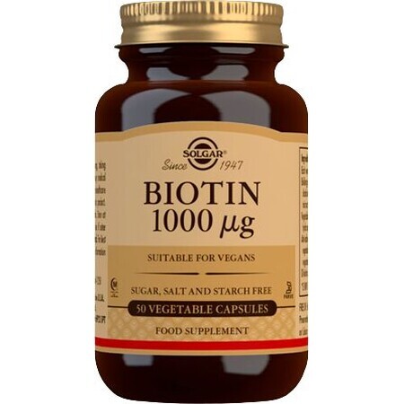 Solgar Biotin 50 Kapseln