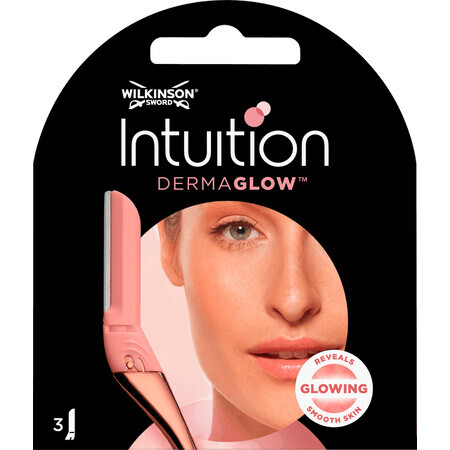 Wilkinson Sword Intuition Dermaplaning Têtes de rechange pour dermaplaning 3 pièces