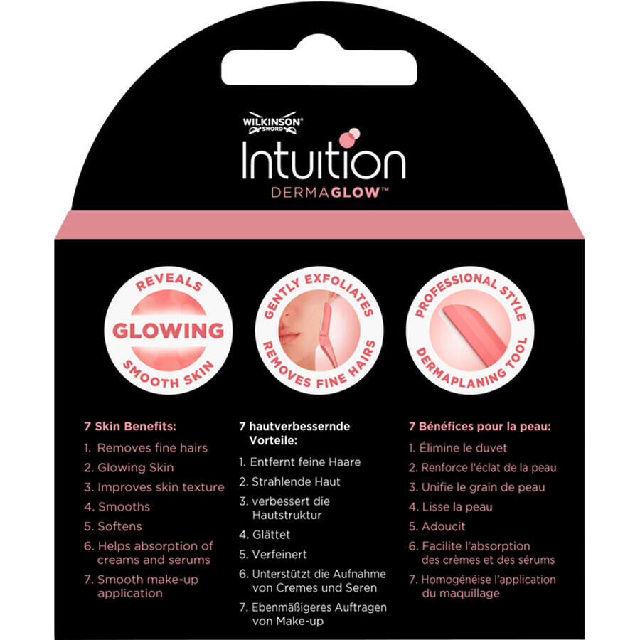 Wilkinson Sword Intuition Dermaplaning Têtes de rechange pour dermaplaning 3 pièces