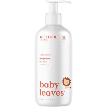 Attitude Baby Baby leaves bodylotion met perensaparoma 473 ml