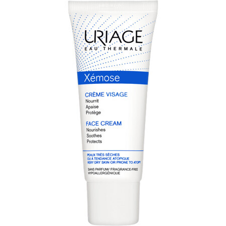 Uriage Xémose Crème Visage Crema viso nutriente per pelli secche e atopiche 40 ml