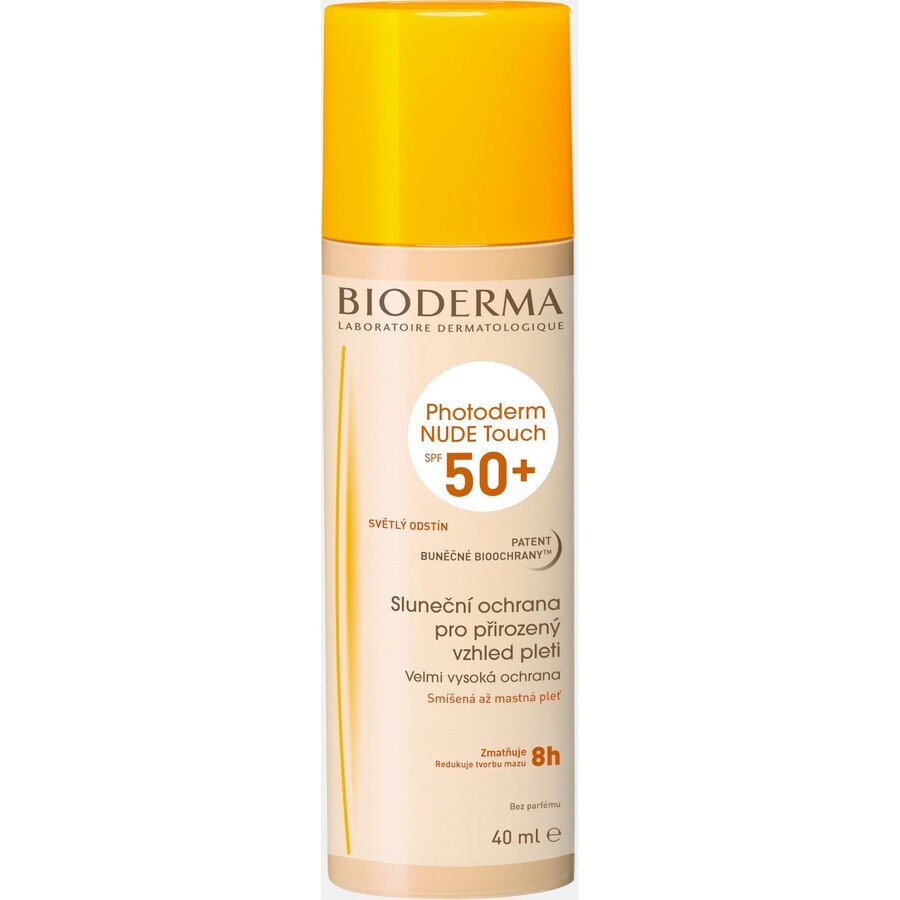 Bioderma Photoderm Photoderm NUDE Touch SPF50 + fluido colorante claro 40 ml