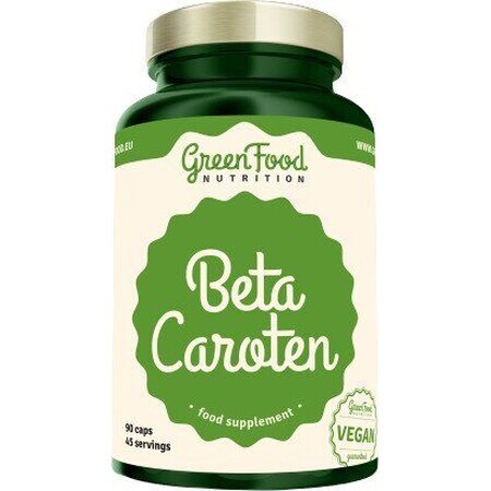 GreenFood Nutrition GreenFood Beta Carotin 90 Kapseln