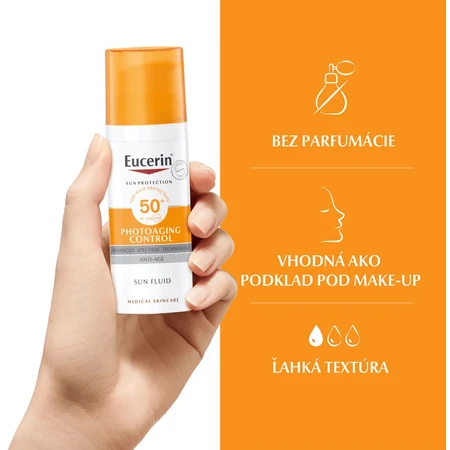Eucerin Sun Photoaging Control Anti-Wrinkle Facial Emulsion SPF50+ 50 ml