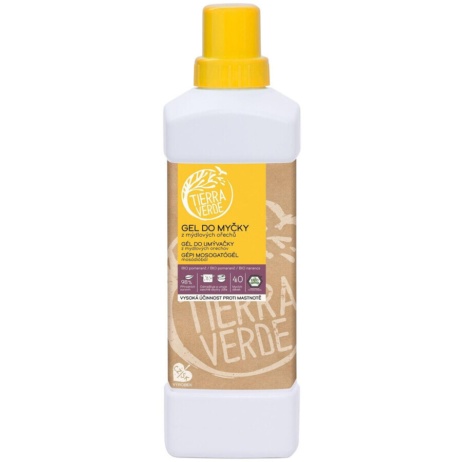 Tierra Verde Organic Dishwashing Gel BIO orange 1 l