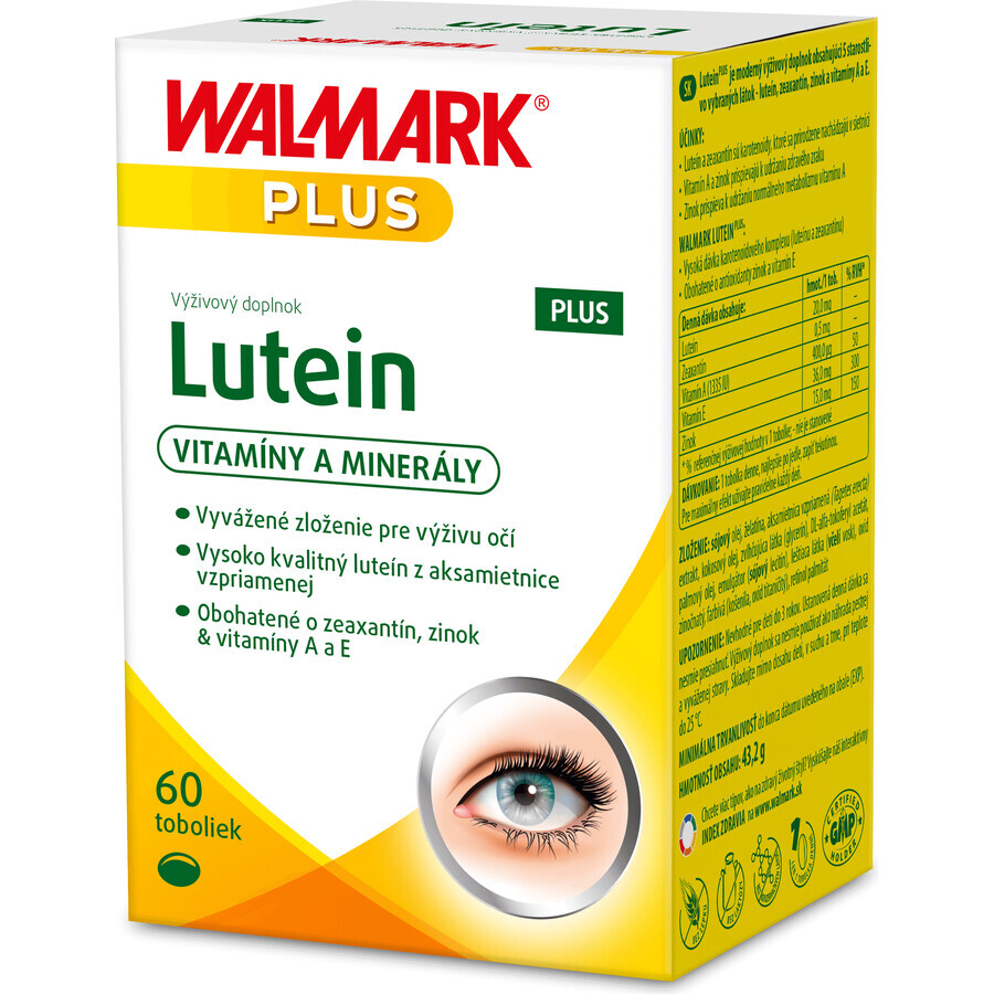 Walmark Lutein PLUS 60 capsules