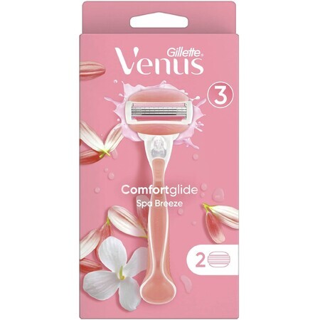 Gillette Venus Venus Spa Breeze Rasierer + 2 Köpfe