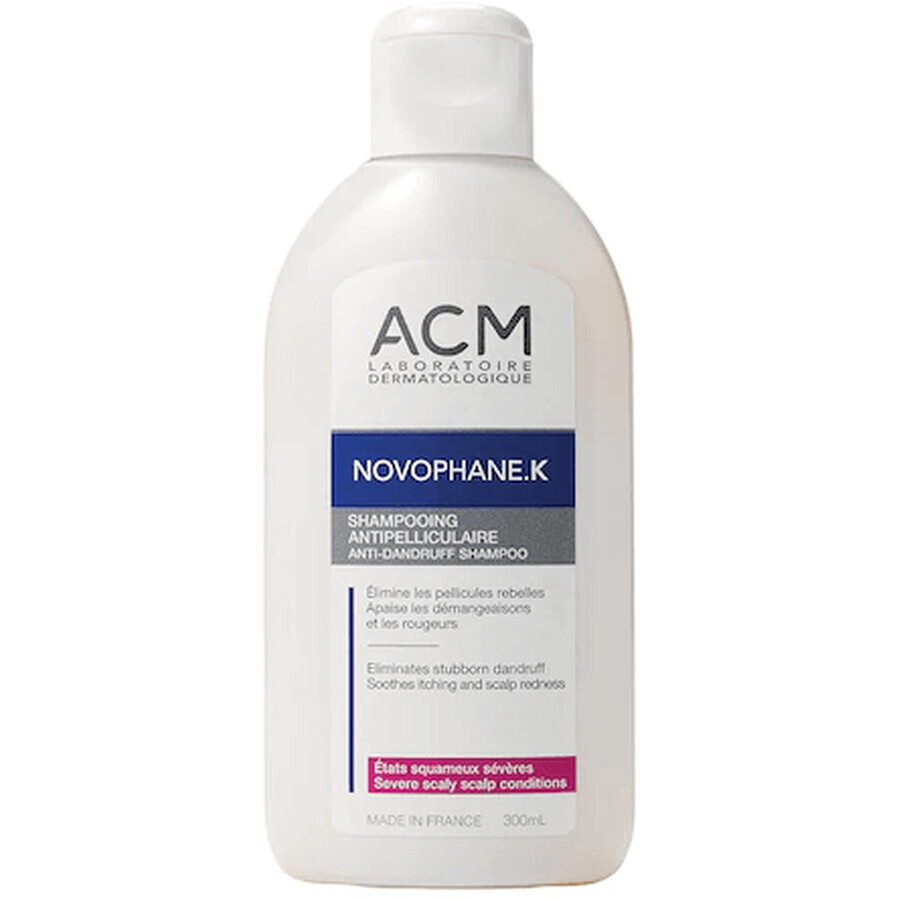 Laboratoire ACM Novophane champú contra la caspa y la descamación crónica del cuero cabelludo 300 ml