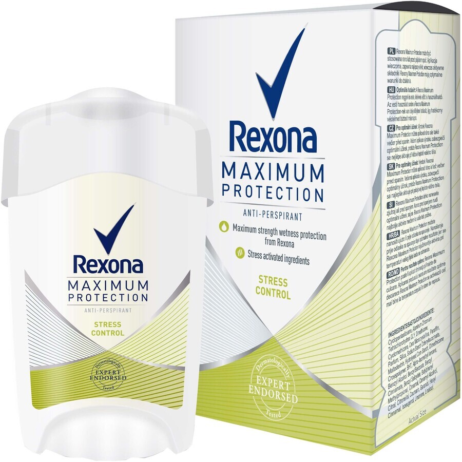 Rexona maximale bescherming tegen stress 45 ml