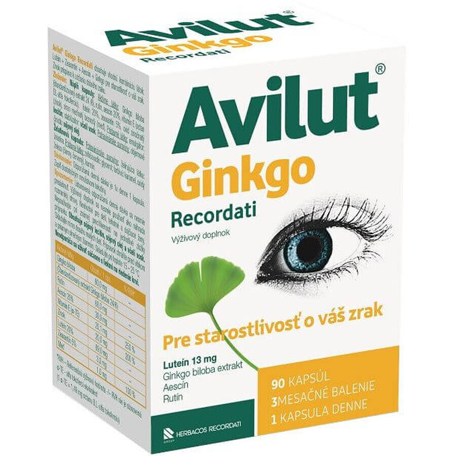 Avilut Ginkgo Recordati 90 Kapseln