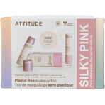 Attitude Oceanly Make-up Set - Seidiges Rosa 3 Stück