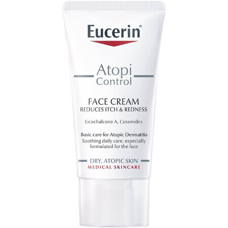 Eucerin AtopiControl Gesichtscreme für trockene Haut 50 ml