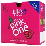 Ella's Kitchen BIO Pink Einfacher Fruchtsmoothie mit Drachenfrucht 5 x 90 g