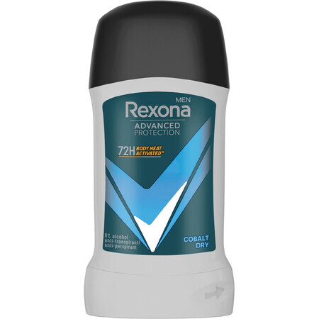 Rexona Men Cobalt Dry Antiperspirant Stick 72H 50 ml