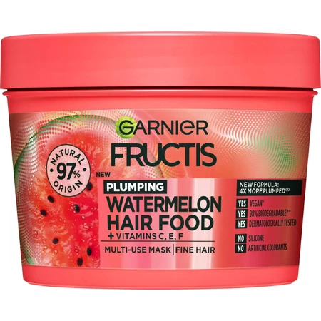 Garnier Fructis Hair Food Watermelon Hair Mask 400 ml