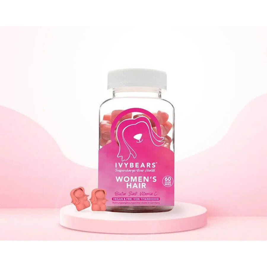 Ivy Bears Vitamines voor vrouwenhaar 60 stuks