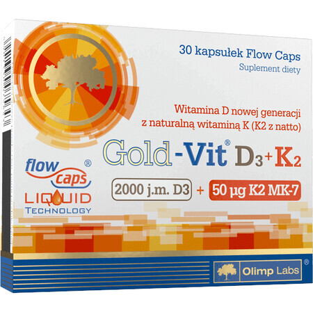 Olimp Vitamin D3 + K2 30 capsules