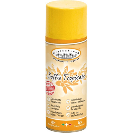 HygienFresh DeoSpray Luft- und Stofferfrischer, Tropical breeze 400 ml