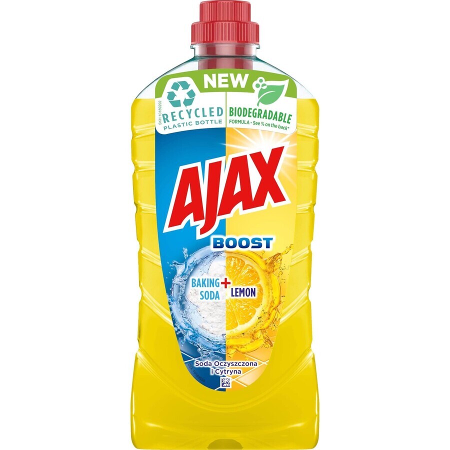 Ajax Boost Lemon Universalwaschmittel 1 Liter