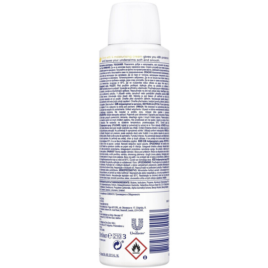 Dove Powder Soft Antitranspirante Spray 150 ml