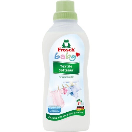 Hypoallergene Waschseife für Säuglinge und Kinder Frosch EKO 750 ml