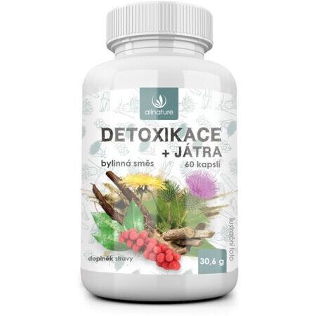 Allnature Detox Kräuterextrakt 60 Kapseln