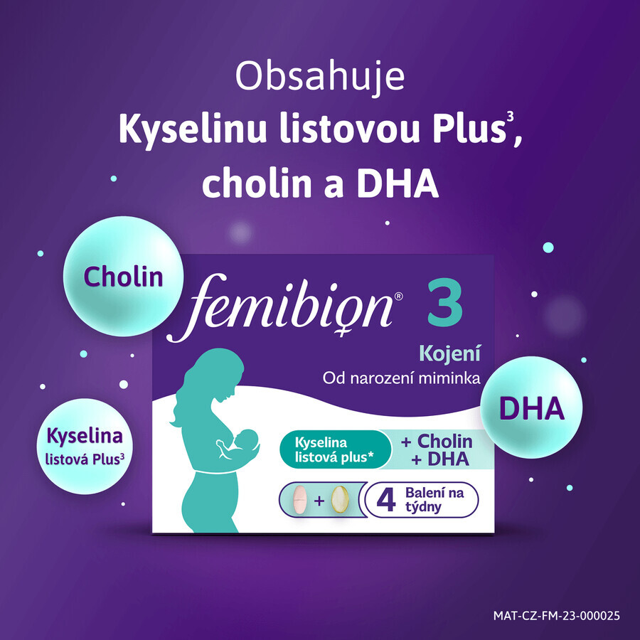 Femibion 3 Breastfeeding 28 Tabletten + 28 Kapseln