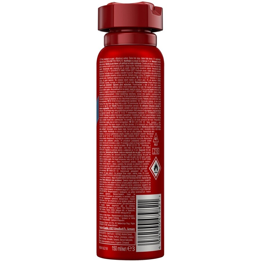 Old Spice WhiteWater Deo Spray with fresh fragrance 150 ml